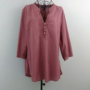 Bandolino denim size XL, embroidered detail top